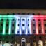 illuminazioni architetoniche facciate muri tricolore tecnosound service